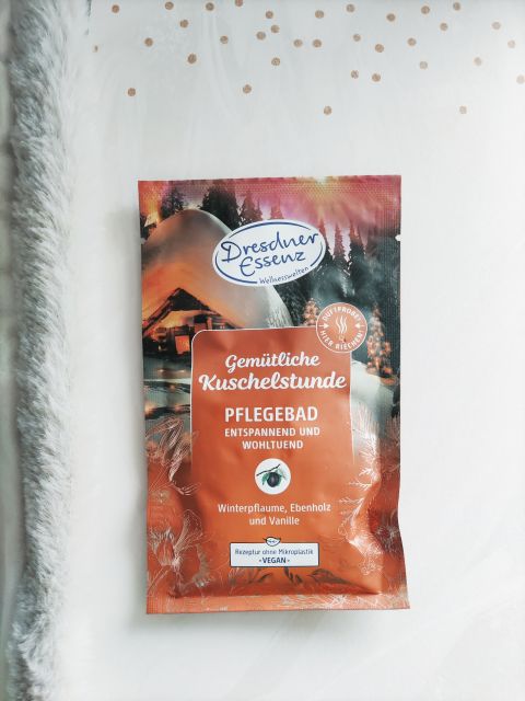 Dresdner Essenz Sól do kąpieli, Gemütliche Kuschelstunde