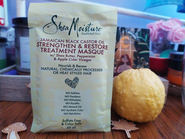 Shea moisture maska do włosów 