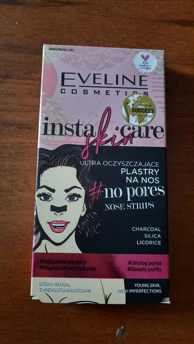 Eveline Insta Skin Care, Plastry na nos, Oczyszczające