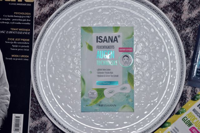 Isana Maska na okolice oczu, Isana