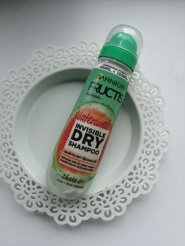 Garnier Fructis, Invisible Dry Shampoo, Watermelon