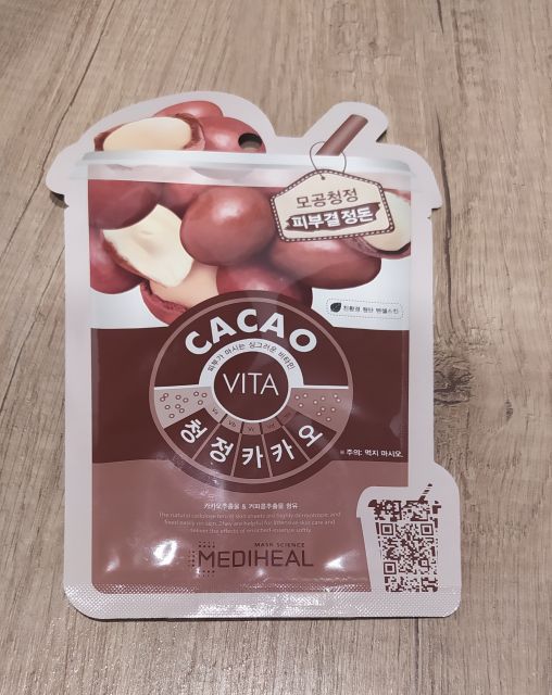 Cacao Vita maska w plachcie