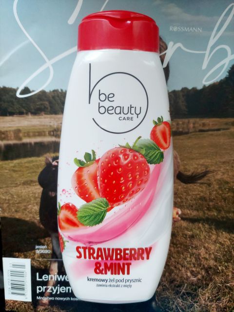 BeBeauty  Żel pod prysznic, Strawberry & Mint