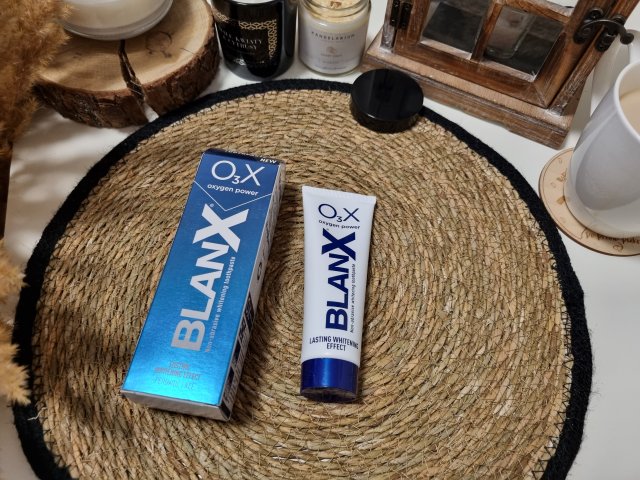 BlanX Ox3, Pasta do zębów, Wybielająca