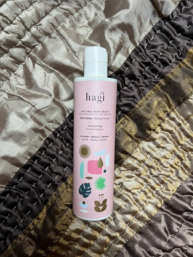 Hagi Cosmetics Żel pod prysznic, Naturalny, Wakacje na bali