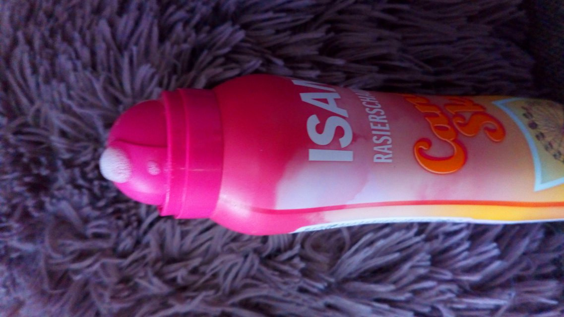 Isana Pianka do golenia, Candy Sky, Limited Edition Malina ,Jeżyna ,Wata cukrowa