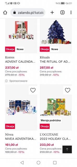 Kalendarze adwentowe 2022 