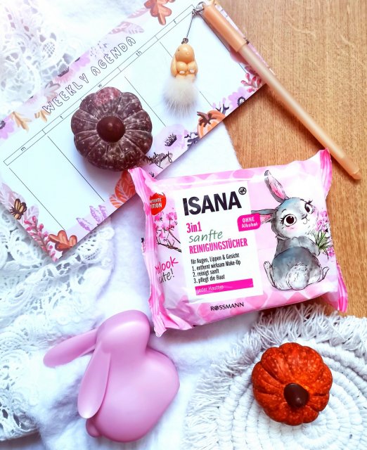 Isana Chusteczki oczyszczające, 3w1, You Look Cute!