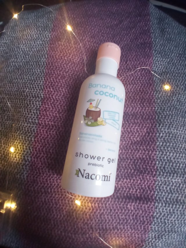 Nacomi Żel pod prysznic, Banana Coconut