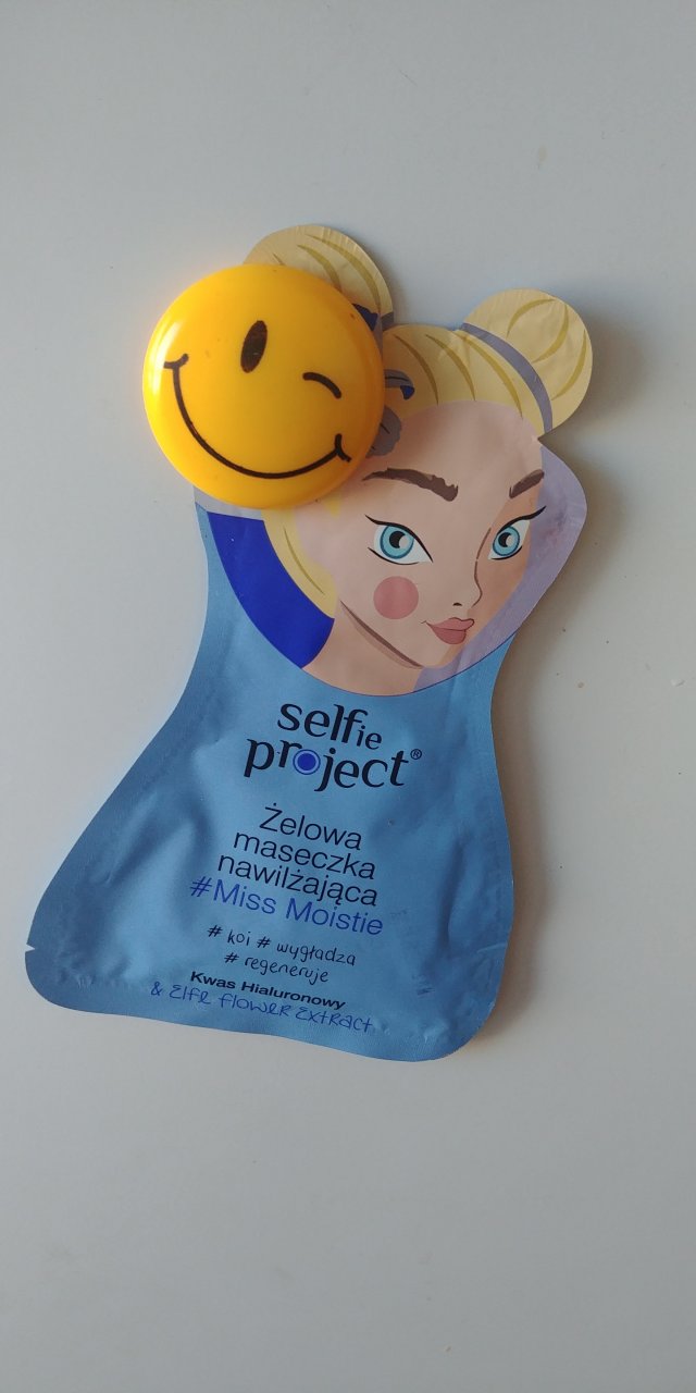 Selfie Project Miss Selfie, Maseczka do twarzy, Żelowa, Nawilżająca, #Miss Moistie