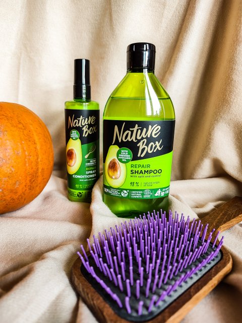 Szampon i odżywka do włosów Nature Box