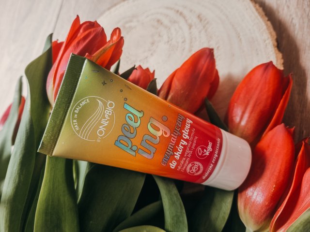 OnlyBio Hair Balance, Peeling enzymatyczny do skóry głowy, Kwasy AHA i papaina