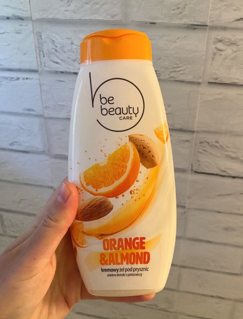 BeBeauty Care, Żel pod prysznic, Creamy sensation, Pomarańcza i Migdał