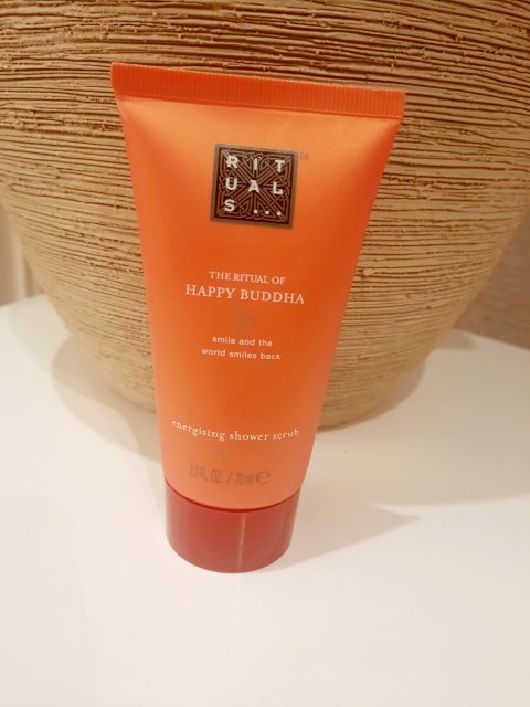 RITUALS Ritual Of Happy Biddha,Energizujacy peeling pod prysznic słodka pomarańcza 