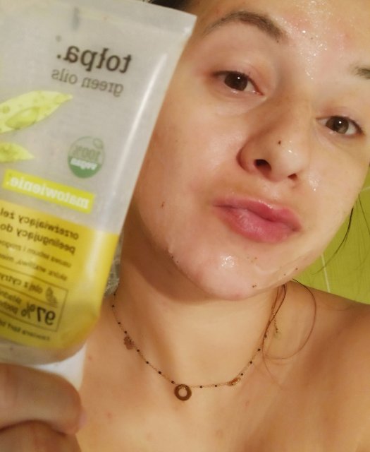 Tołpa Green Oils, Matowienie, Żel do twarzy peelingujący, Orzeźwiający, Olej z cytryny