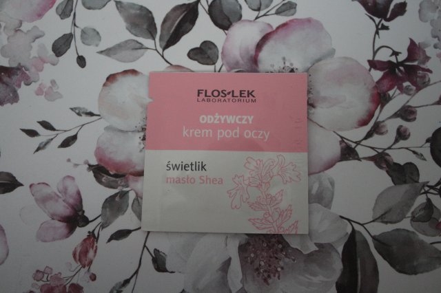 FlosLek Krem pod oczy, Odżywczy, Świetlik, Masło shea