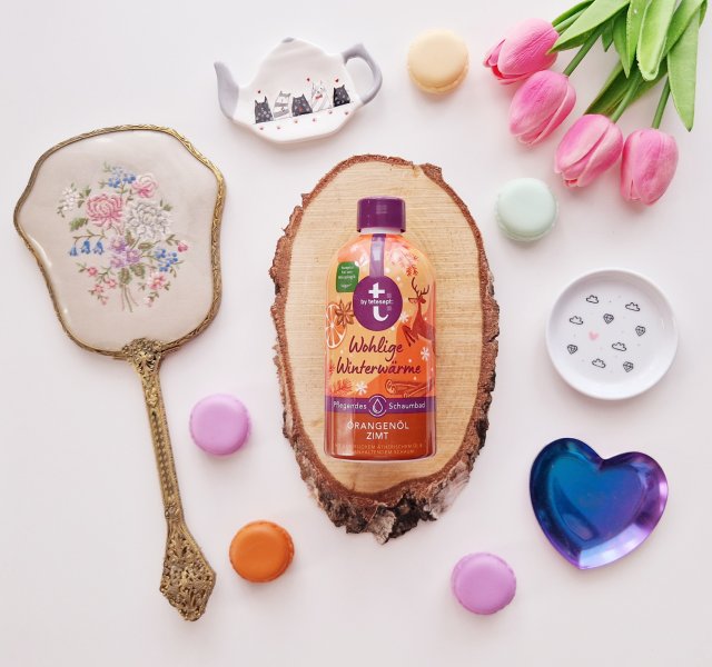 Tetesept Płyn do kąpieli, Wohlige Winterwarme, Orangenol Zimt