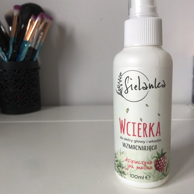 Sielanka Wcierka do skóry głowy i włosów, Wzmacniająca, Dziewczyna jak malina