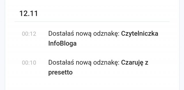 Odznaki DC lista