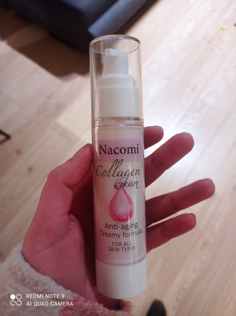 Nacomi Żel-krem do twarzy, Kolagenowy, Collagen Gel, Anti-aging