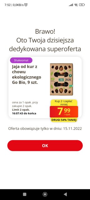 Biedronka Shakeomat