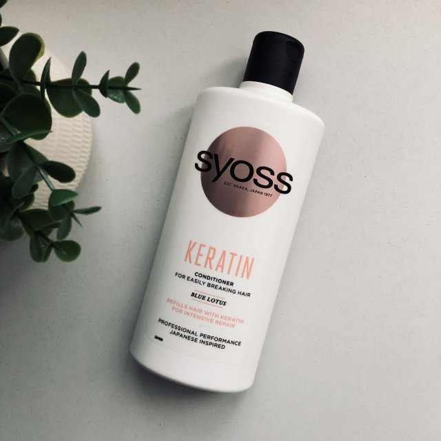 Syoss Keratin, Odżywka do włosów, Zmniejszająca łamliwość włosów