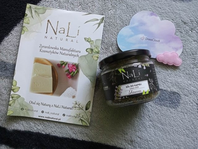 NaLi Natural Sól do kąpieli ciała i stóp, Shauvia 