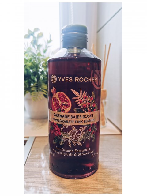 Yves Rocher Żel pod prysznic, Owoc granatu i czerwony pieprz