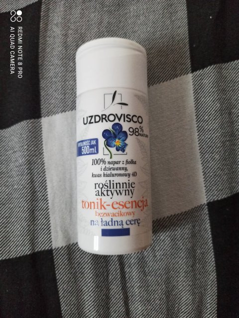 Uzdrovisco Tonik-esencja do twarzy, Roślinnie aktywny, Na ładną cerę