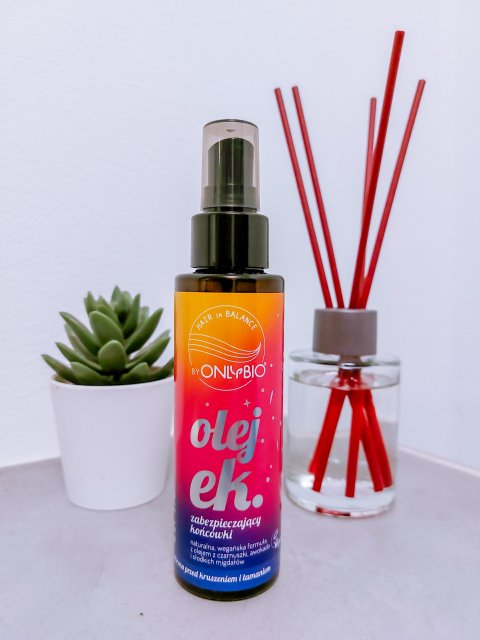 OnlyBio Hair Balance, Olejek zabezpieczający końcówki włosów