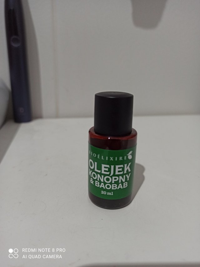 Bioélixire Olejek do włosów, Konopie i Baobab, Nawilżający 