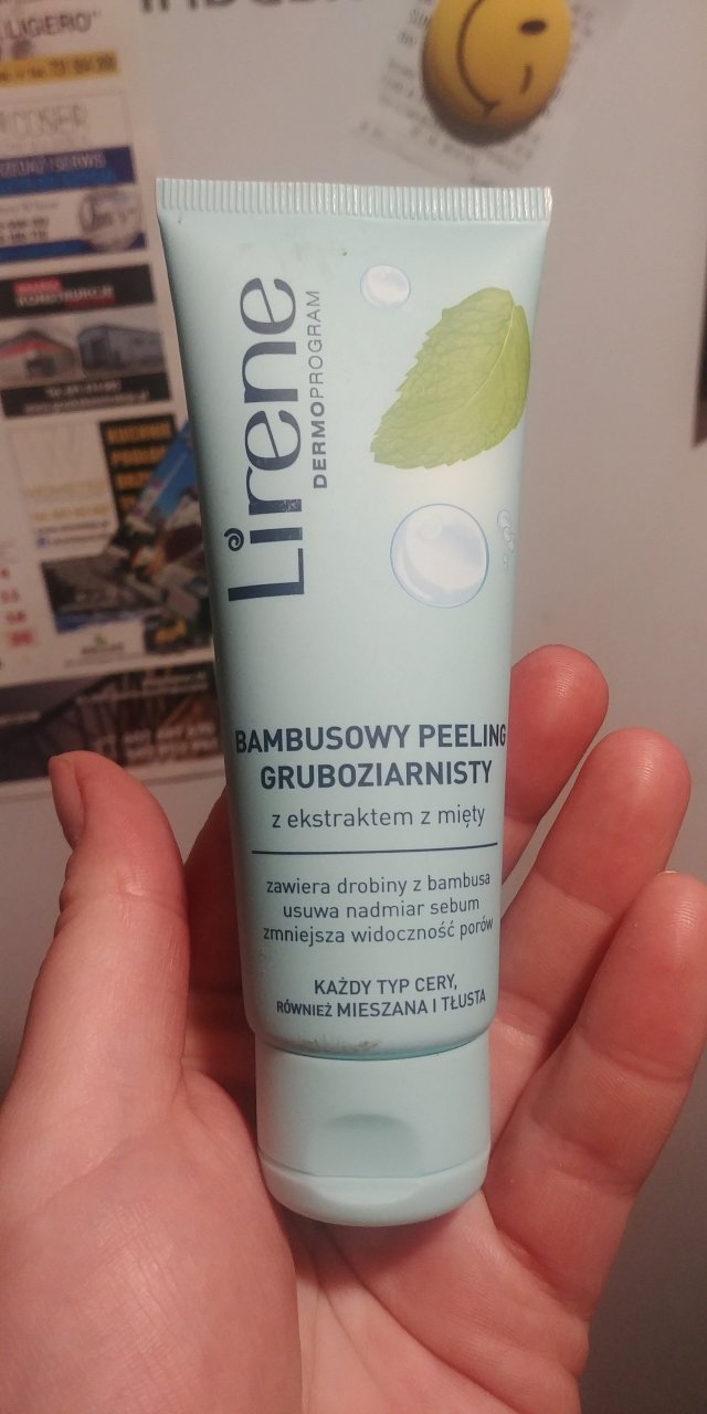 Lirene bambusowy peeling gruboziarnisty z ekstraktem z mięty
