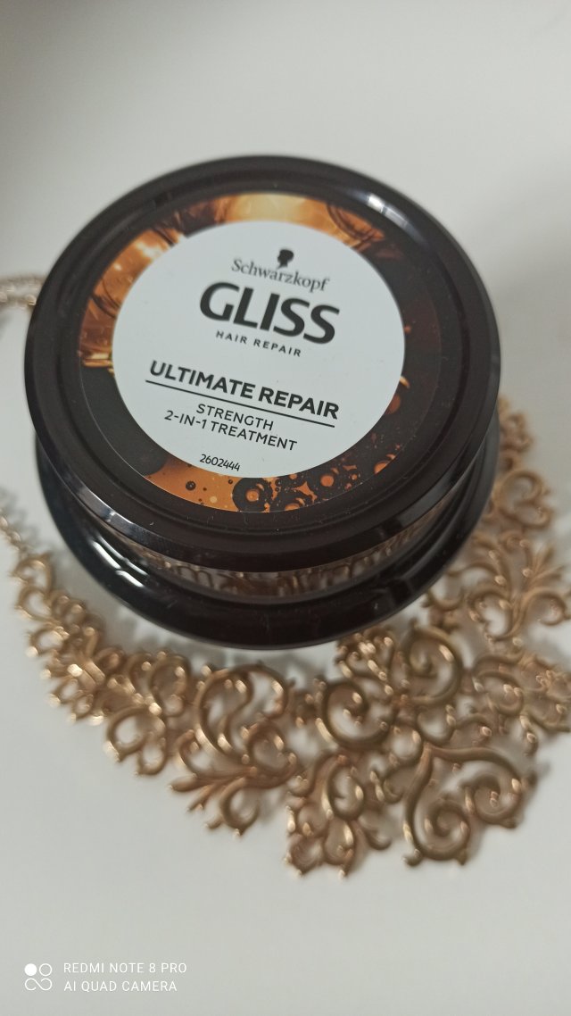 Schwarzkopf Gliss, Hair Repair, Ultimate Repair, Strenght, 2in1, Treatment, Maska do włosów, Wzmacniająca