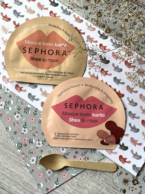 Sephora Maseczka do ust w płacie, Shea