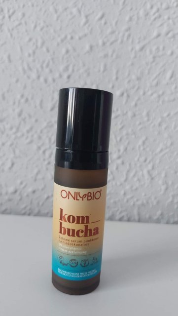 OnlyBio Kombucha, żelowe serum punktowe na niedoskonałości 