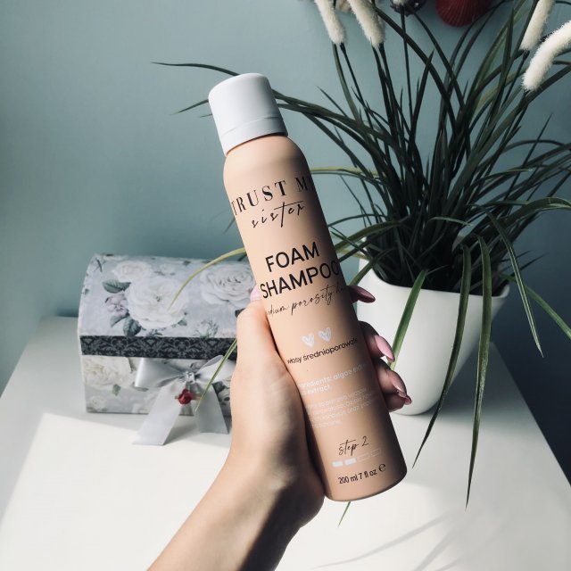 Trust My Sister Szampon do włosów w piance, Włosy średnioporowate