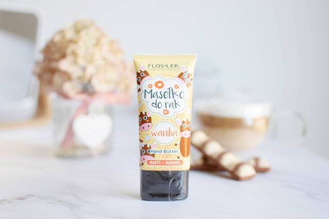 FlosLek Masełko do rąk, Anti-aging, Wanilia