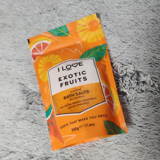 I love... Sól do kąpieli, Exotic Fruits