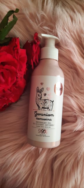 YOPE Żel do higieny intymnej, Naturalny, Geranium i żurawina