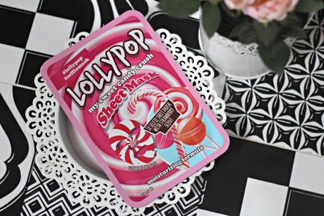 Maxbrands Marketing B.V. Face Sheet Mask, Maseczka do twarzy w płacie, Lollypop, My Sweet Candy Crush Sheet Mask, Z wyciągiem z ogórka