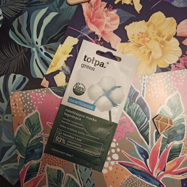 Tołpa Green, Nawilżanie, Maska do twarzy, Nawilżająca i łagodząca
