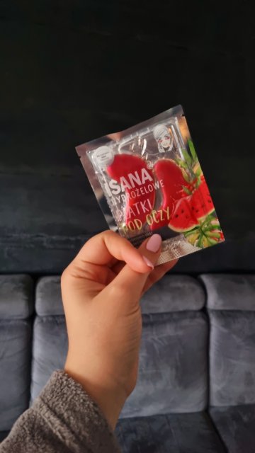 Płatki hydrożelowe i Sana Rossmann