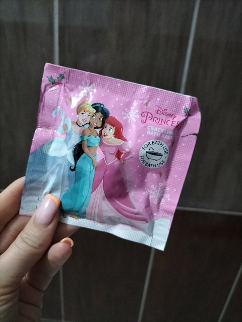 Topbrands Europe B.V. Disney Princess, Sól do kąpieli, Strzelająca, Księżniczki, Kalendarz adwentowy 2022