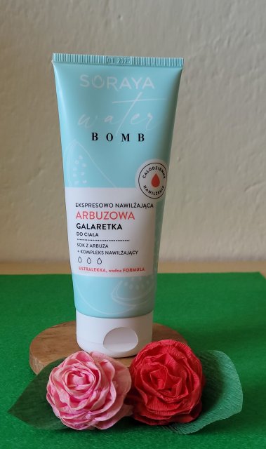 Soraya Water Bomb, Galaretka do ciała, Arbuzowa, Ekspresowo nawilżająca