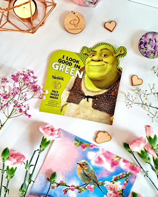 Topbrands Europe B.V. Shrek, Maska do twarzy płacie, I Look Good in Green