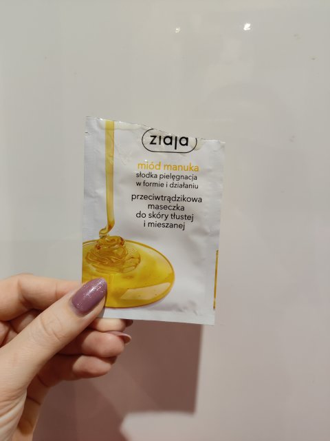 Ziaja Maseczka do twarzy, Miód manuka, Przeciwtrądzikowa, Skóra tłusta i mieszana
