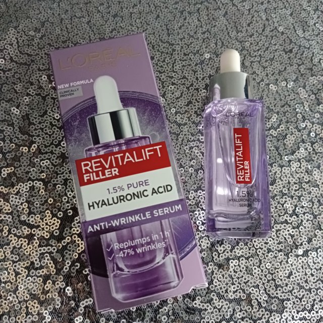 L'Oréal Revitalift Filler, Serum do twarzy, Przeciwzmarszczkowe, 1.5% czystego kwasu hialuronowego 