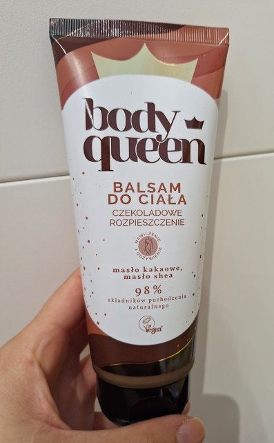 Body Queen Balsam do ciała, Czekoladowe rozpieszczenie, Masło kakaowe, masło Shea