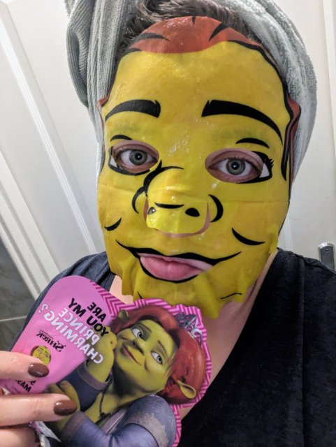 Topbrands Europe B.V. Shrek, Maska do twarzy w płacie, Are You My Prince Charming?