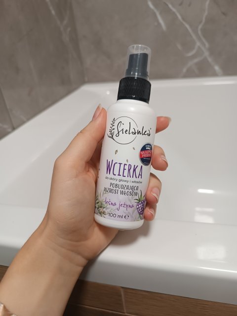 Sielanka Wcierka do skóry głowy i włosów, Pobudzająca wzrost włosów, Leśna jeżyna